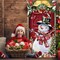 3 Pcs Christmas Snowman Door Cover Decoration Snowman Merry Christmas Door Banner(‎70.87 x 35.43 x 0.04 inches)
